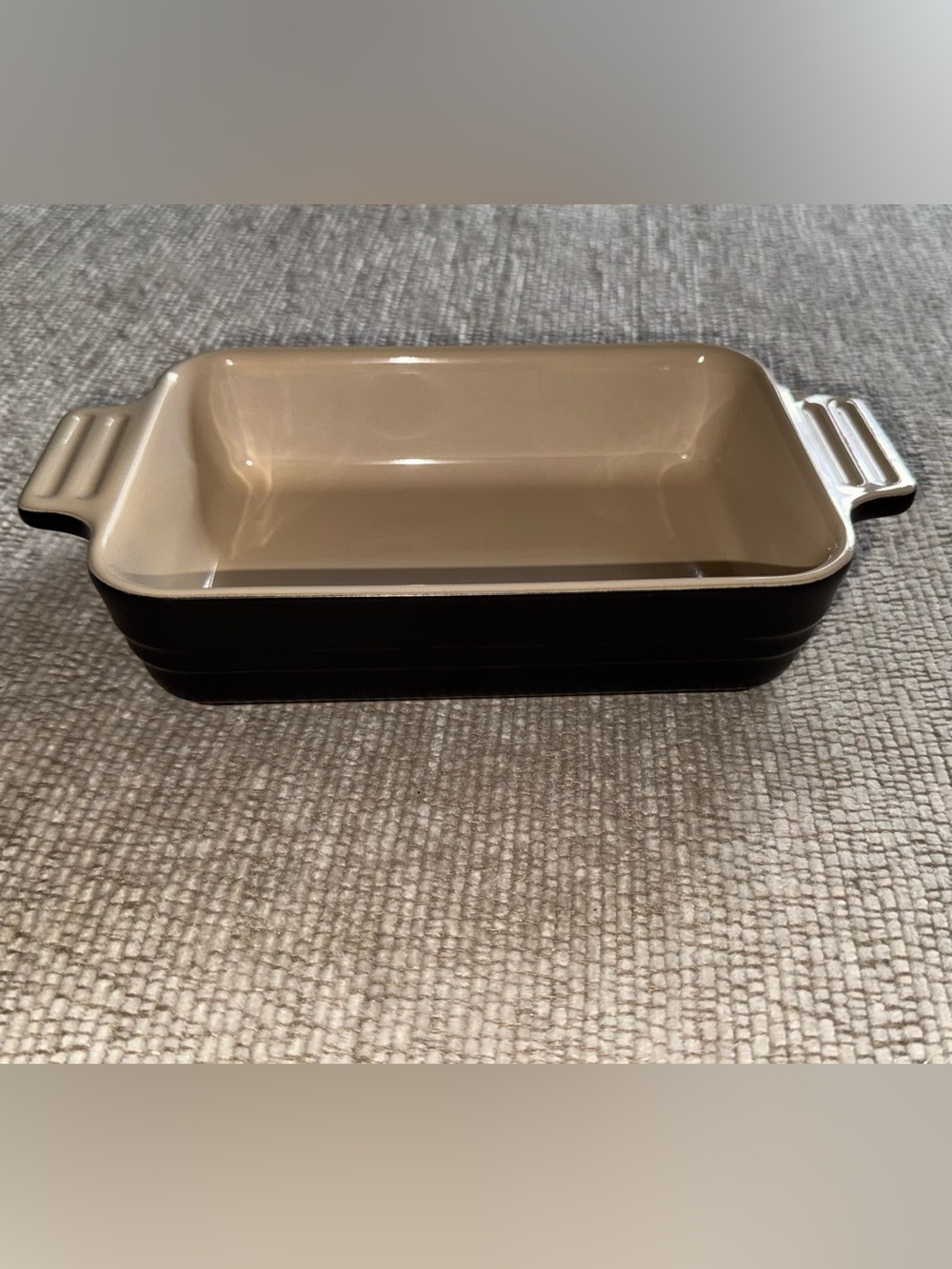Le Creuset 18cm Rect Dish Matte Black